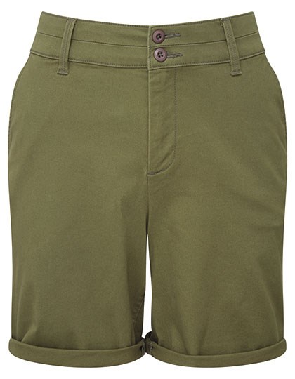 Asquith & Fox - Women´s Ultimate Chino Shorts - olive