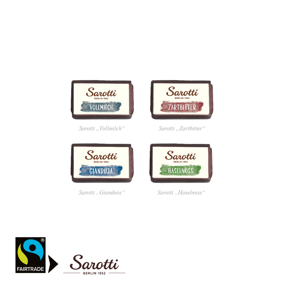 3D Adventskalender "Bus" mit Sarotti Fairtrade® Schokolade